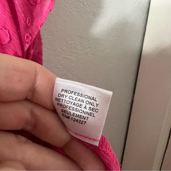 Revolve Misa Micaela Pink Off-the-Shoulder Dress - Picture 7 of 8